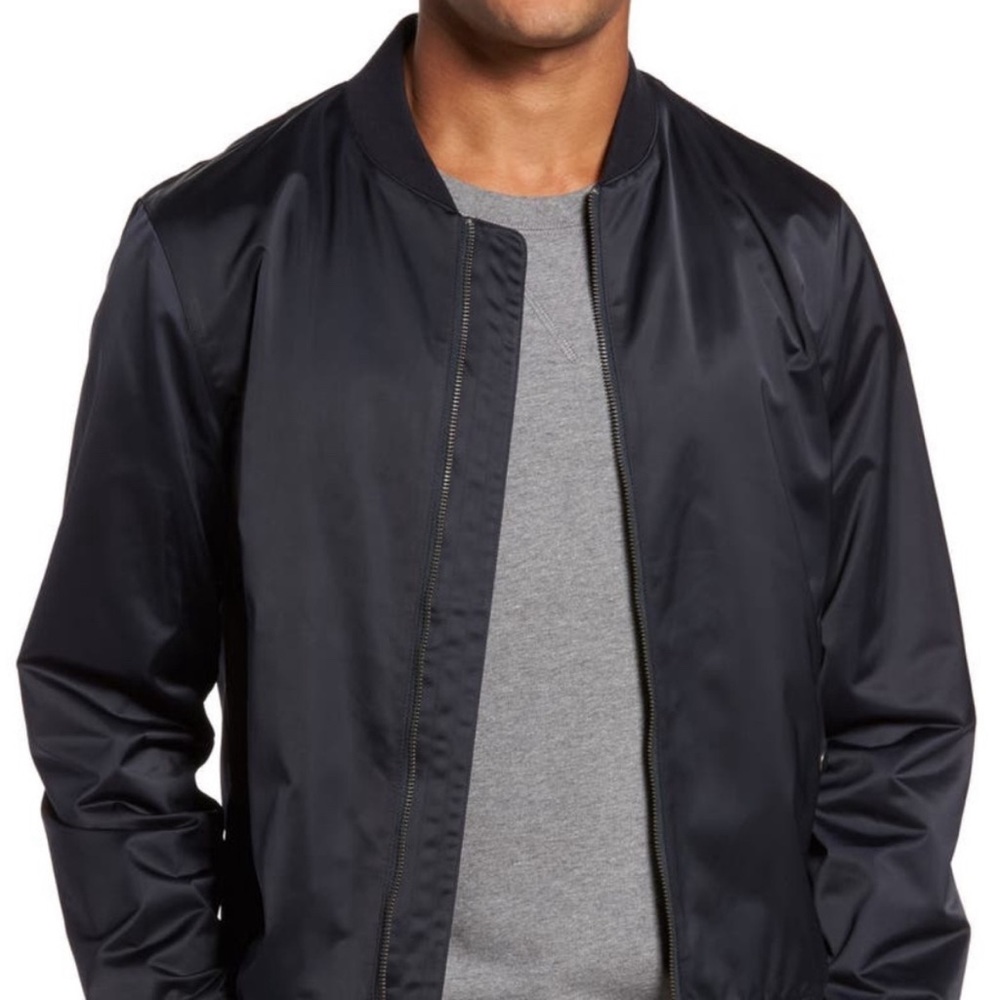 Bonobos Slim Fit Boulevard Bomber Jacket - Size Small